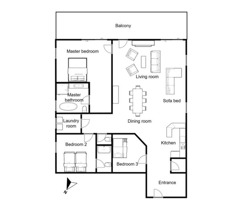 Spacious 3-Bed In The Heart Of Chamonix Exterior photo